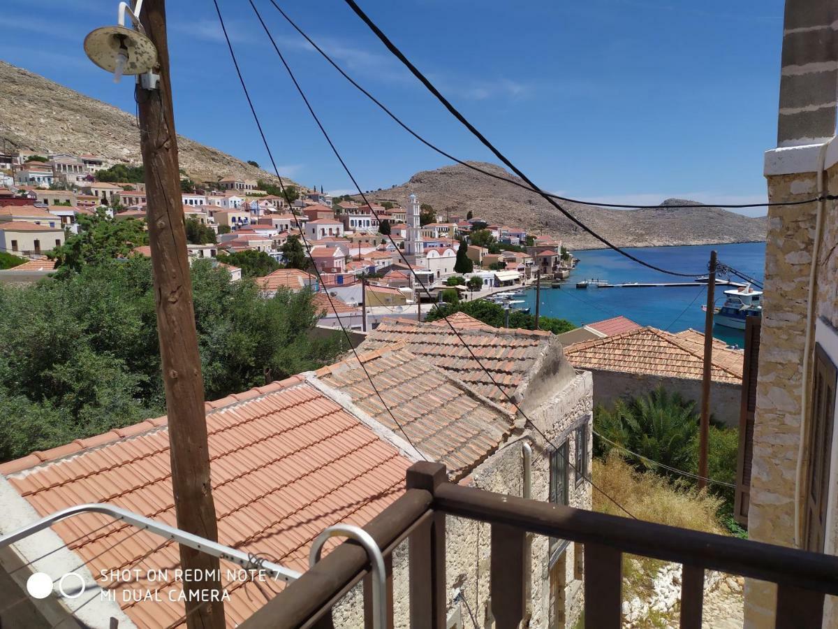 Villa Chrysodimi Chalki Town Bagian luar foto