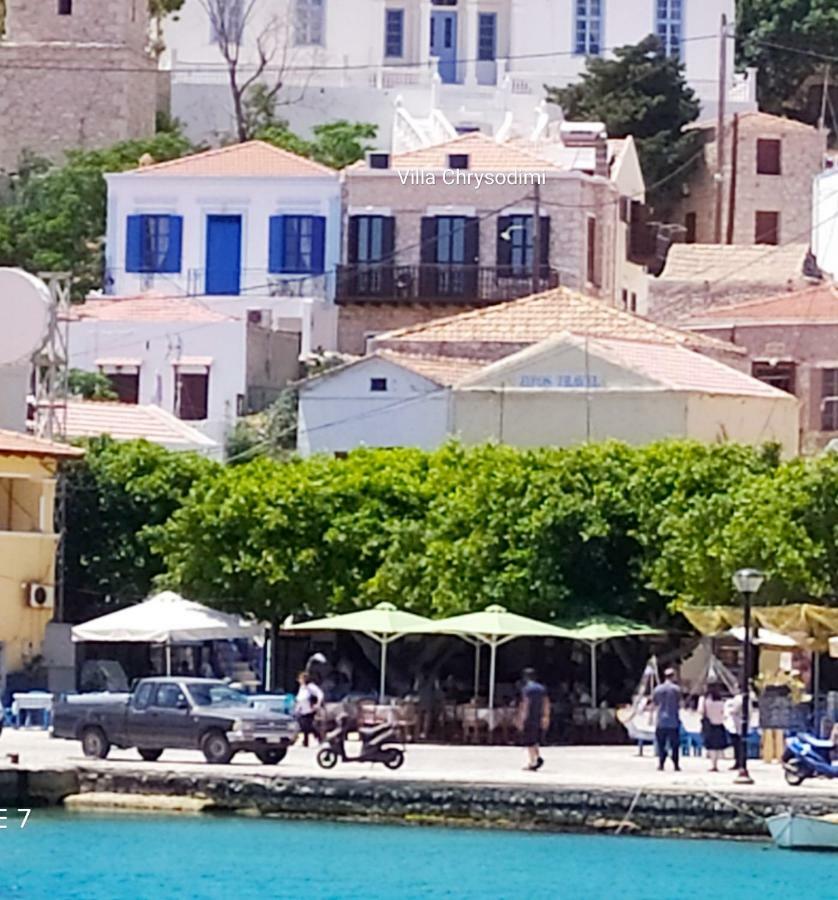Villa Chrysodimi Chalki Town Bagian luar foto