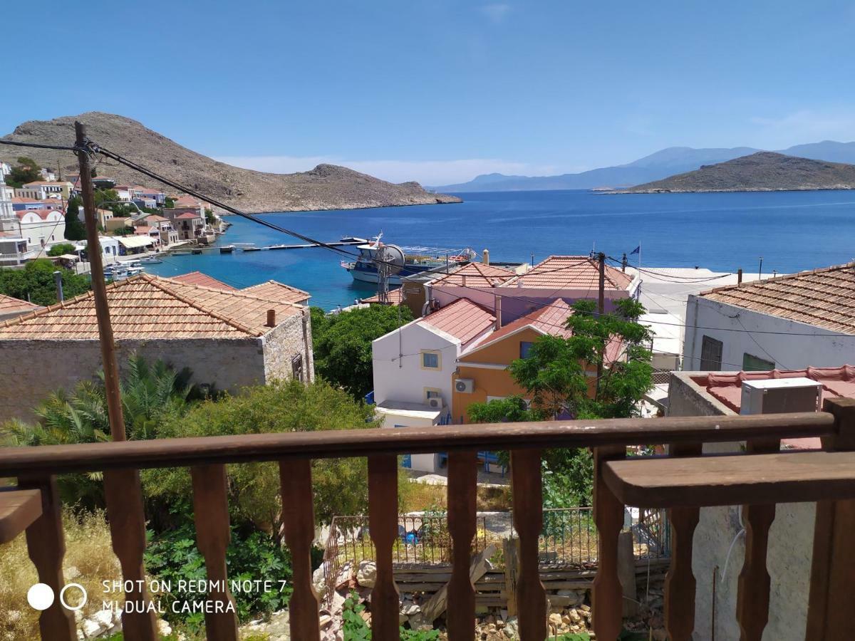 Villa Chrysodimi Chalki Town Bagian luar foto