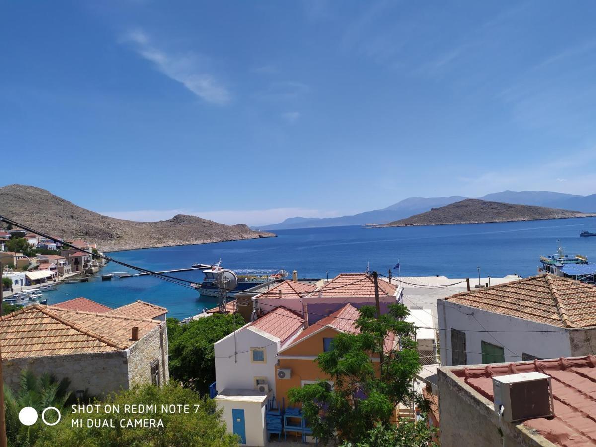 Villa Chrysodimi Chalki Town Bagian luar foto