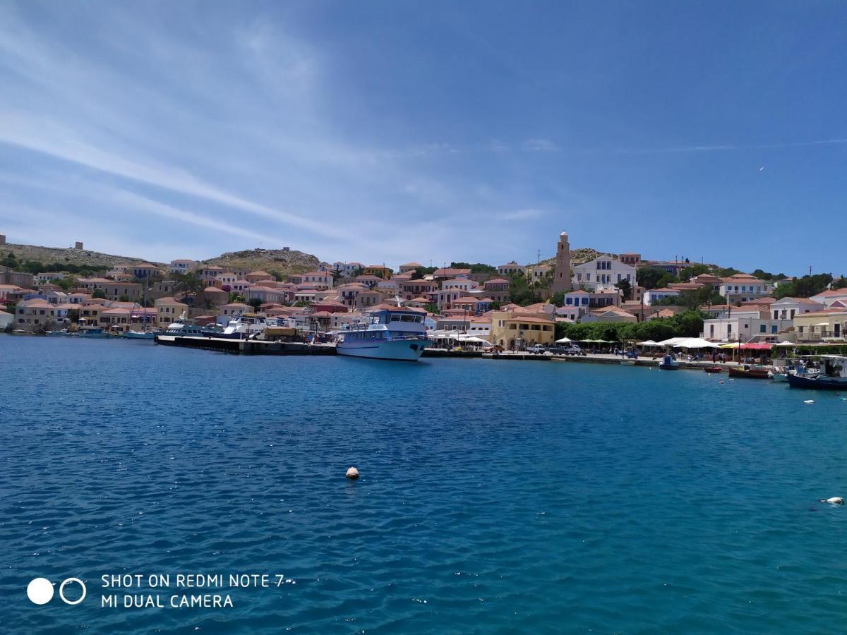 Villa Chrysodimi Chalki Town Bagian luar foto